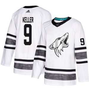 Arizona-Coyotes-Troeje-9-Clayton-Keller-Hvid-2019-All-Star-Stitched