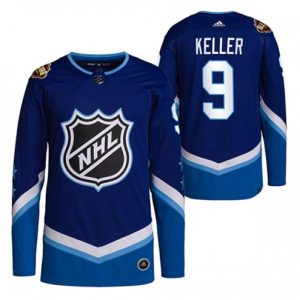Arizona-Coyotes-Troeje-Clayton-Keller-9-2022-NHL-All-Star-Blaa-Authentic-Maend