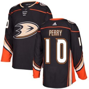 Boern-NHL-Anaheim-Ducks-Ishockey-Troeje-Corey-Perry-10-Sort-Authentic-Hjemme