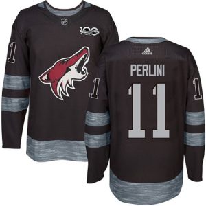 Boern-NHL-Arizona-Coyotes-Ishockey-Troeje-Brendan-Perlini-11-Authentic-Sort-1917-2017-100th-Anniversary