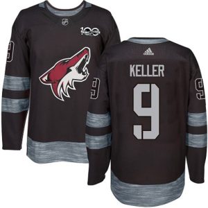 Boern-NHL-Arizona-Coyotes-Ishockey-Troeje-Clayton-Keller-9-Authentic-Sort-1917-2017-100th-Anniversary