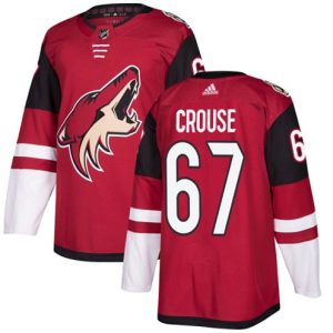 Boern-NHL-Arizona-Coyotes-Ishockey-Troeje-Lawson-Crouse-67-Authentic-Burgundy-Roed-Hjemme