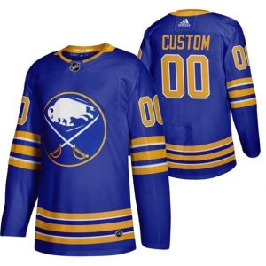 Boern-NHL-Buffalo-Sabres-Ishockey-Troeje-Custom-2020-21-Hjemme-Authentic-Return-to-Royal