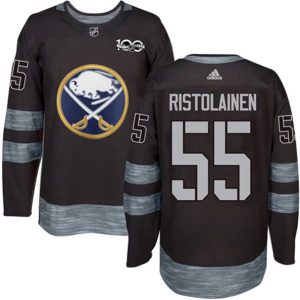 Boern-NHL-Buffalo-Sabres-Ishockey-Troeje-Rasmus-Ristolainen-55-1917-2017-100th-Anniversary-Sort-Authentic