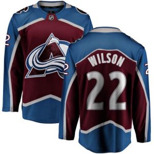 Boern-NHL-Colorado-Avalanche-Ishockey-Troeje-Colin-Wilson-22-Breakaway-Maroon-Fanatics-Branded-Hjemme