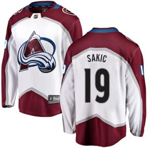 Boern-NHL-Colorado-Avalanche-Ishockey-Troeje-Joe-Sakic-19-Breakaway-Hvid-Fanatics-Branded-Ude