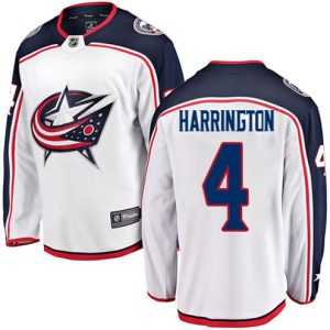 Boern-NHL-Columbus-Blue-Jackets-Ishockey-Troeje-Scott-Harrington-4-Breakaway-Hvid-Fanatics-Branded-Ude