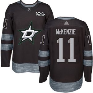 Boern-NHL-Dallas-Stars-Ishockey-Troeje-Curtis-McKenzie-11-Authentic-Sort-1917-2017-100th-Anniversary