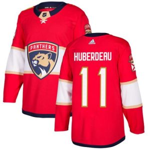Boern-NHL-Florida-Panthers-Ishockey-Troeje-Jonathan-Huberdeau-11-Authentic-Roed-Hjemme