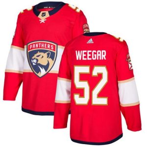 Boern-NHL-Florida-Panthers-Ishockey-Troeje-MacKenzie-Weegar-52-Authentic-Roed-Hjemme