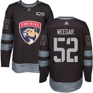 Boern-NHL-Florida-Panthers-Ishockey-Troeje-MacKenzie-Weegar-52-Authentic-Sort-1917-2017-100th-Anniversary