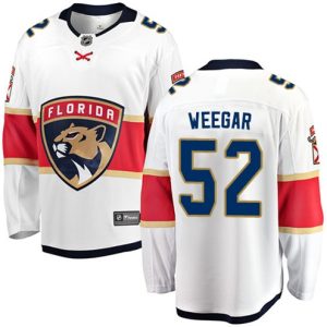 Boern-NHL-Florida-Panthers-Ishockey-Troeje-MacKenzie-Weegar-52-Breakaway-Hvid-Fanatics-Branded-Ude