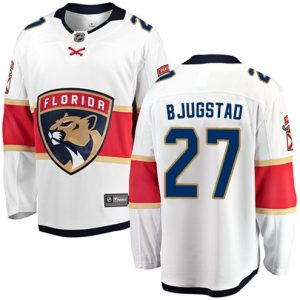 Boern-NHL-Florida-Panthers-Ishockey-Troeje-Nick-Bjugstad-27-Breakaway-Hvid-Fanatics-Branded-Ude