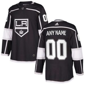 Boern-NHL-Los-Angeles-Kings-Ishockey-Troeje-Customized-Hjemme-Sort-Authentic