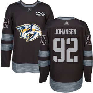 Boern-NHL-Nashville-Predators-Ishockey-Troeje-Ryan-Johansen-92-Authentic-Sort-1917-2017-100th-Anniversary