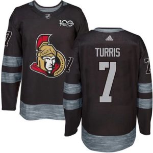 Boern-NHL-Ottawa-Senators-Ishockey-Troeje-Kyle-Turris-7-1917-2017-100th-Anniversary-Sort-Authentic