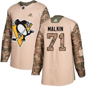 Boern-NHL-Pittsburgh-Penguins-Ishockey-Troeje-Evgeni-Malkin-71-Authentic-Camo-Veterans-Day-Practice