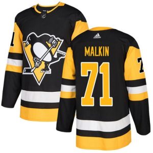Boern-NHL-Pittsburgh-Penguins-Ishockey-Troeje-Evgeni-Malkin-71-Authentic-Sort-Hjemme