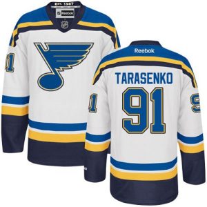 Boern-NHL-St.-Louis-Blues-Ishockey-Troeje-Vladimir-Tarasenko-91-Authentic-Reebok-Hvid-Ude