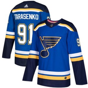 Boern-NHL-St.-Louis-Blues-Ishockey-Troeje-Vladimir-Tarasenko-91-Authentic-Royal-Blaa-Hjemme