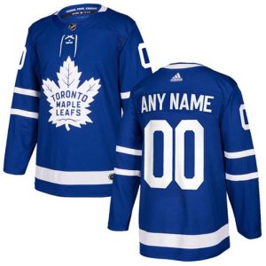 Boern-NHL-Toronto-Maple-Leafs-Ishockey-Troeje-Customized-Hjemme-Royal-Blaa-Authentic