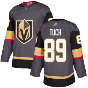 Boern-NHL-Vegas-Golden-Knights-Ishockey-Troeje-Alex-Tuch-89-Authentic-Graa-Hjemme