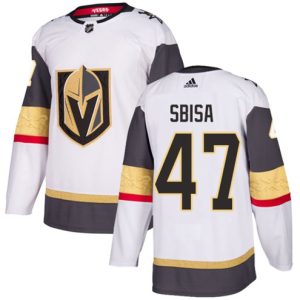 Boern-NHL-Vegas-Golden-Knights-Ishockey-Troeje-Luca-Sbisa-47-Authentic-Hvid-Ude