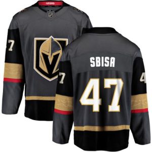 Boern-NHL-Vegas-Golden-Knights-Ishockey-Troeje-Luca-Sbisa-47-Breakaway-Sort-Fanatics-Branded-Hjemme