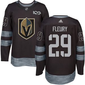 Boern-NHL-Vegas-Golden-Knights-Ishockey-Troeje-Marc-Andre-Fleury-29-Authentic-Sort-1917-2017-100th-Anniversary