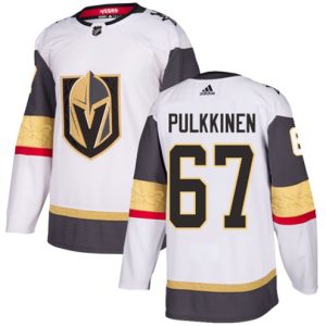 Boern-NHL-Vegas-Golden-Knights-Ishockey-Troeje-Teemu-Pulkkinen-67-Authentic-Hvid-Ude