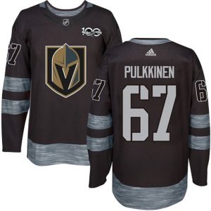 Boern-NHL-Vegas-Golden-Knights-Ishockey-Troeje-Teemu-Pulkkinen-67-Authentic-Sort-1917-2017-100th-Anniversary