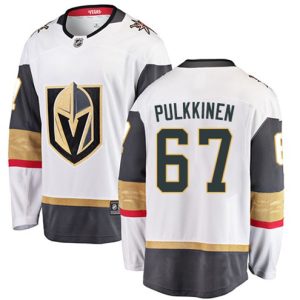 Boern-NHL-Vegas-Golden-Knights-Ishockey-Troeje-Teemu-Pulkkinen-67-Breakaway-Hvid-Fanatics-Branded-Ude