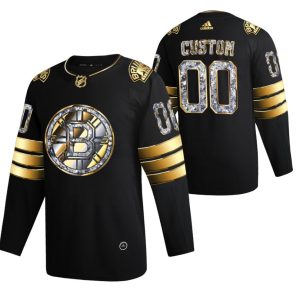 Boston-Bruins-Troeje-00-Tilpasset-Sort-Diamond-Edition-2022-Stanley-Cup-Playoffs