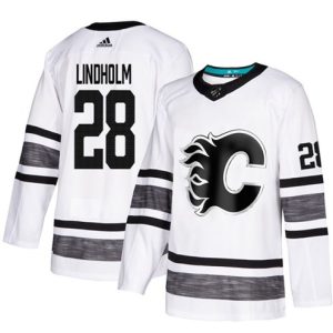 Calgary-Flames-Troeje-28-Elias-Lindholm-Hvid-2019-All-Star-Game-Parley