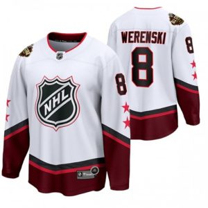Columbus-Blue-Jackets-Troeje-Zach-Werenski-8-2022-NHL-All-Star-Hvid-Authentic-Maend