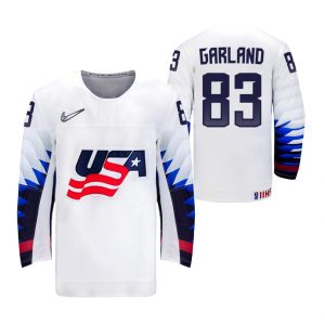 Conor-Garland-USA-2021-IIHF-World-Championship-Hvid-Hjemme