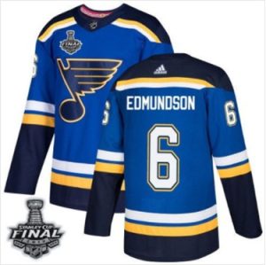 Joel-Edmundson-Maend-Blues-Royal-Hjemme-Blaa-2019-Stanley-Cup-Final-Stitched
