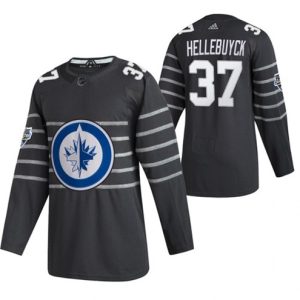 Maend-2020-NHL-All-Star-Winnipeg-Jets-Troeje-Connor-Hellebuyck-Graa