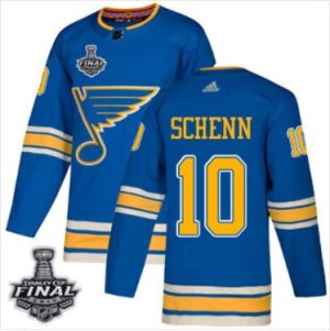 Maend-Blues-10-Brayden-Schenn-Blaa-Alternate-2019-Stanley-Cup-Final-Stitched