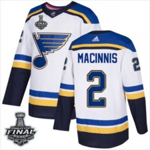 Maend-Blues-2-Al-Macinnis-Hvid-2019-Stanley-Cup-Final-Stitched
