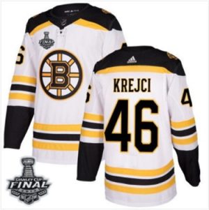 Maend-Bruins-46-David-Krejci-Hvid-2019-Stanley-Cup-Final-Stitched