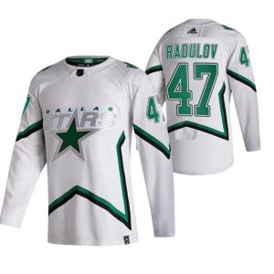 Maend-Dallas-Stars-Troeje-Alexander-Radulov-47-2022-Reverse-Retro-Hvid-Authentic