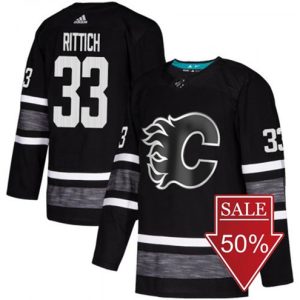Maend-David-Rittich-Calgary-Flames-Troeje-Sort-2019-All-Star