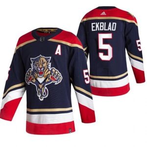 Maend-Florida-Panthers-Troeje-Aaron-Ekblad-5-2022-Reverse-Retro-Navy-Authentic
