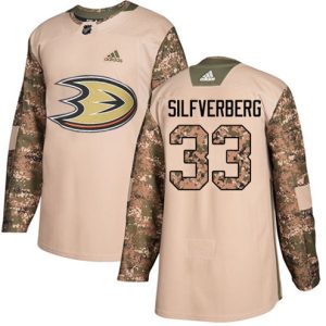 Maend-NHL-Anaheim-Ducks-Troeje-Jakob-Silfverberg-33-Camo-Veterans-Day-Practice