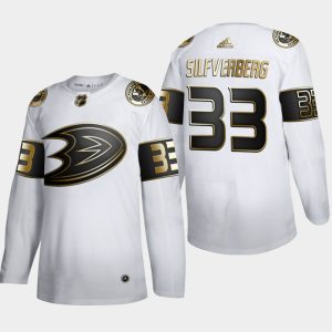 Maend-NHL-Anaheim-Ducks-Troeje-Jakob-Silfverberg-33-NHL-Golden-Edition-Hvid-Authentic