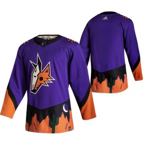 Maend-NHL-Arizona-Coyotes-Troeje-2021-Reverse-Retro-Blank-Special-Edition-Authentic-Lilla