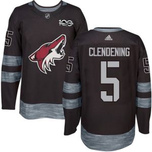 Maend-NHL-Arizona-Coyotes-Troeje-Adam-Clendening-5-1917-2017-100th-Anniversary-Authentic-Sort