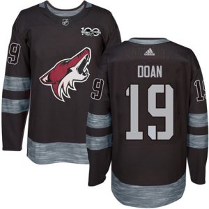 Maend-NHL-Arizona-Coyotes-Troeje-Shane-Doan-19-Authentic-Sort-1917-2017-100th-Anniversary