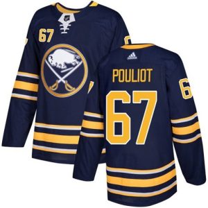 Maend-NHL-Buffalo-Sabres-Troeje-Benoit-Pouliot-67-Authentic-Navy-Blaa-Hjemme